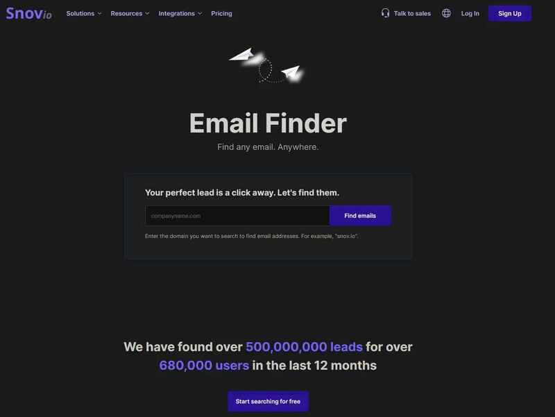 What is Snov.io Email Finder?