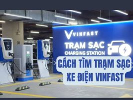 Instructions for finding the nearest VinFast charging station