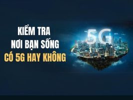 Instructions for checking 5G coverage area