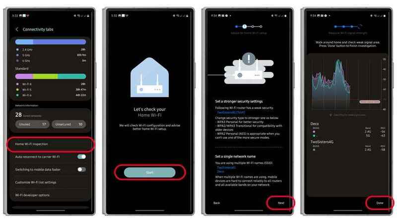 Check your home Wi-Fi signal