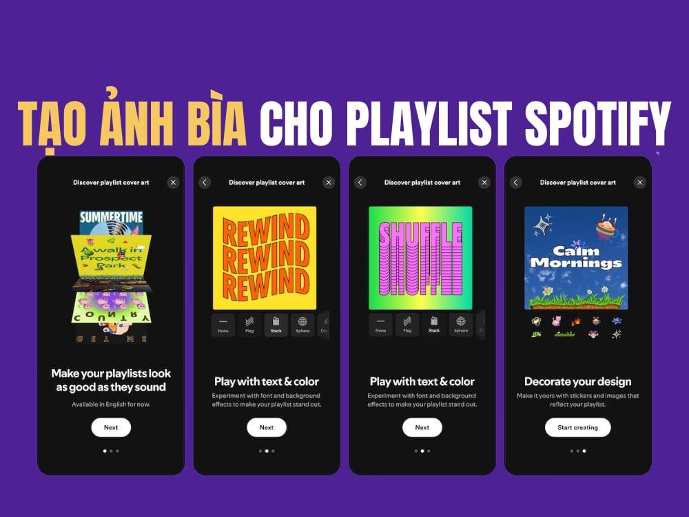 Self -design cover cover for Playlist Spotify: Have you tried this feature yet?