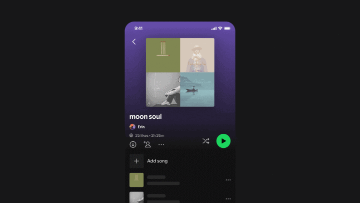 Self -design cover cover for Playlist Spotify: Have you tried this feature yet?