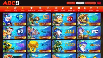 ABC8   Nhà cái cá cược casino, thể thao, slot game uy tín