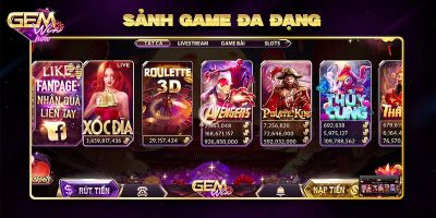 Cổng game Gemwin: Chơi là trúng, nhận thưởng liền tay