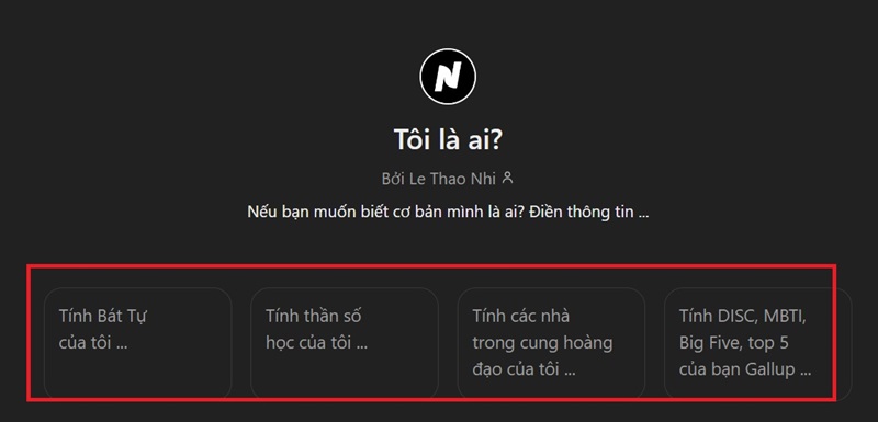 Chọn 1 trong 4 chủ đề