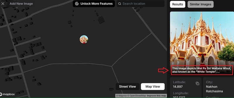 Hippie Osint Toolkit: Summary of many useful Osint tools 24 Use geospy.ai to find the location in the picture