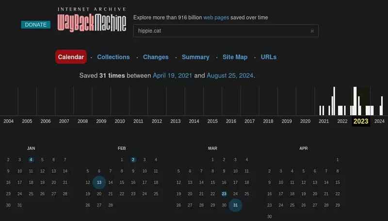 Hippie Osint Toolkit: Summary of many useful Osint tools 18 Wayback Machine