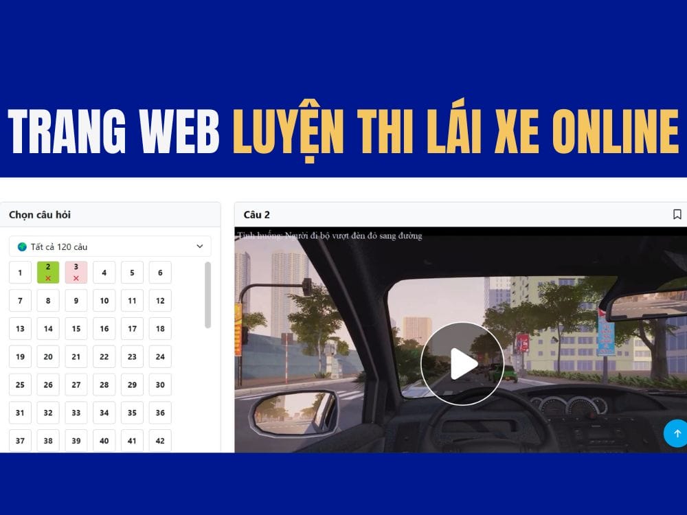 Online driving exam preparation: Support theory and practice