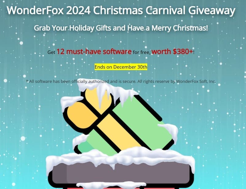 Wonderfox Giveaway 2024