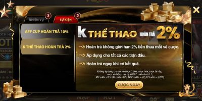 Hoàn trả Yo88, chương trình khuyến mãi hấp dẫn cho newbie