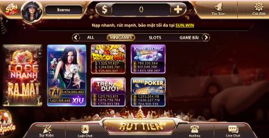 Review Sunwin   Cổng game bài chuẩn Las Vegas