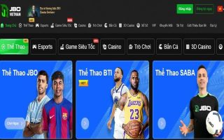 JBO   Thiên đường cá cược thể thao uy tín, casino live sống động