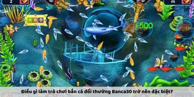 Bắn Cá Đổi Thưởng Banca30: Săn Thưởng Lớn, Giải Trí Đỉnh Cao