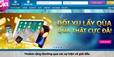 Thabet Tặng Thưởng Cực Lớn Dành Cho Hội Viên Trong 2024