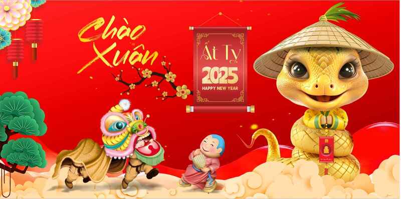 Kho tàng đồ họa Tết 2025 trong tầm tay