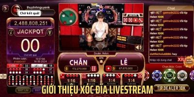 Đổi gió với xóc đĩa Livestream 789Club