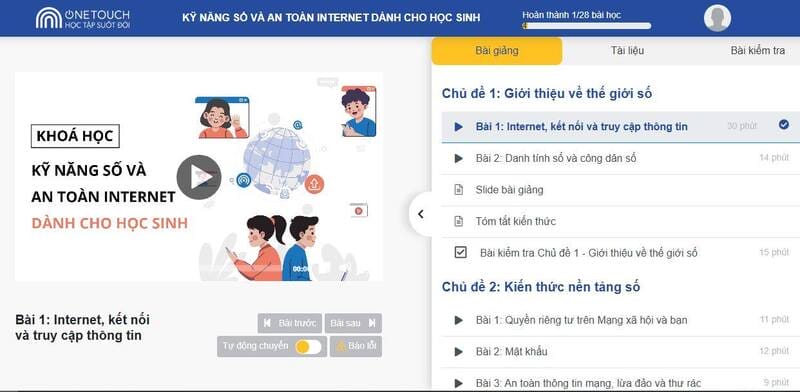 Khóa học gồm những nội dung gì?