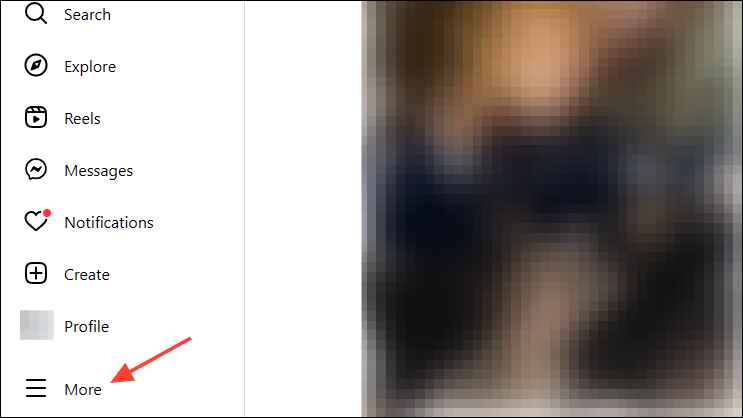 Hướng dẫn tải tất cả ảnh và story từ Instagram 18 Nhấp vào biểu tượng More