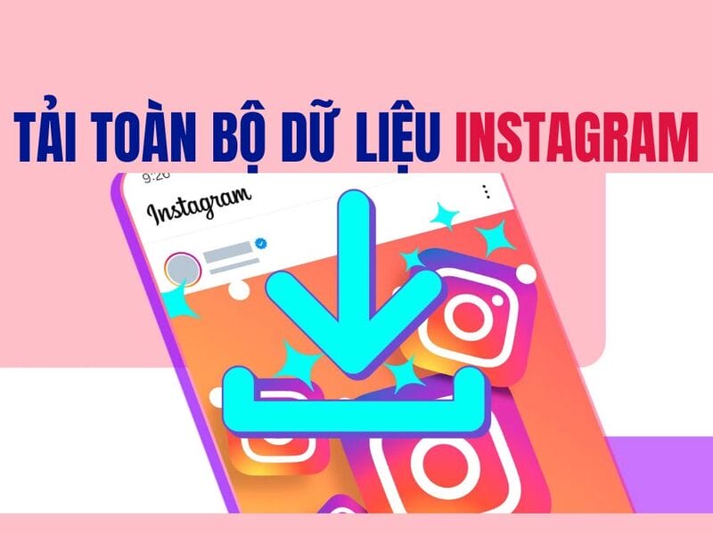 Instructions for downloading all photos and story from Instagram