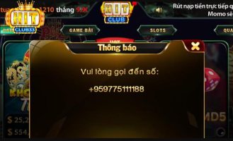 Hướng dẫn các phương thức liên hệ Hitclub tiện lợi