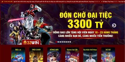 Trải nghiệm 33win cá cược đỉnh cao nhất