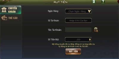 Rút tiền B52Club nhanh chóng an toàn đơn Giản