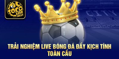 Live bóng đá: socolive trải nghiệm đỉnh cao