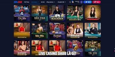 Live Casino Da88 đắm chìm trong không gian chân thực