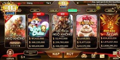 Hit Club nền tảng game bài đổi thưởng uy tín chuyên nghiệp