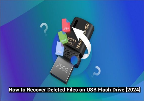 cách khôi phục các tập tin đã xóa trên ổ đĩa flash usb