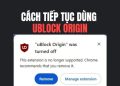 cach bat lai ublock origin