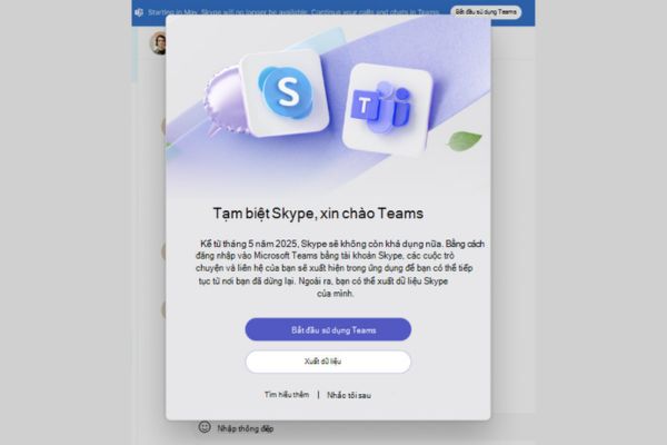 Tại sao nên chuyển từ Skype sang Microsoft Teams?