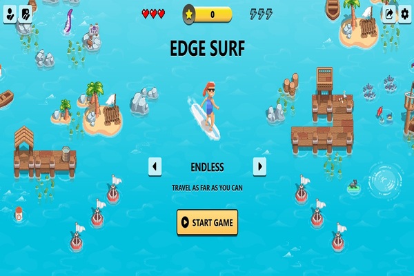 Edge Surf: Game lướt sóng ẩn trong trình duyệt Microsoft Edge 9 Cách chơi Edge Surf