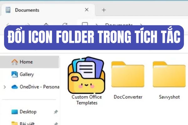 Change super easy Windows folder icon