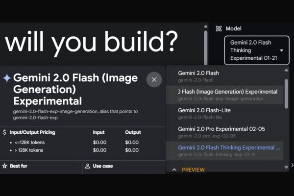Hướng dẫn trải nghiệm Gemini 2.0 Flash Experimental