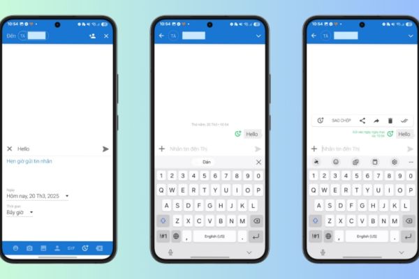 Hẹn giờ gửi tin nhắn trên Android: Giải pháp cho người bận rộn 14 Tin nhắn đã lên lịch sẽ hiển thị kèm biểu tượng đồng hồ