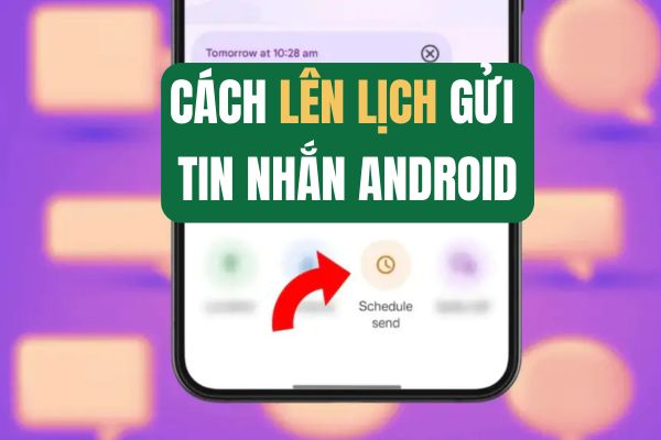 Instructions on how to send messages on Android