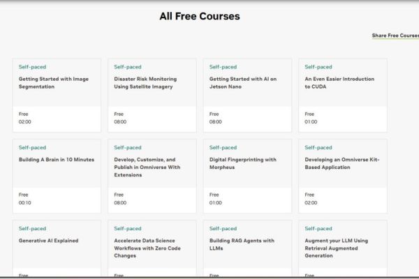 Tại sao nên chọn học AI miễn phí với NVIDIA?