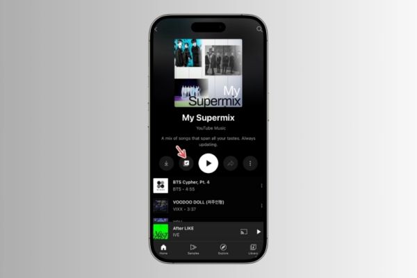 Discover Supermix - Smart playlist on YouTube Music 9 How to access Supermix