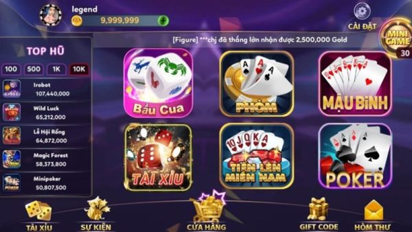 Sảnh TP game bài 3D thả ga lựa chọn tựa game hot tại mu88