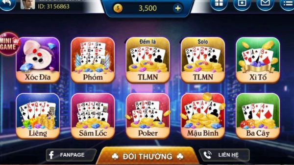 Sảnh TP game bài 3D thả ga lựa chọn tựa game hot tại mu88