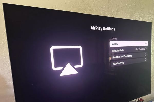 Cách chiếu màn hình iPhone lên TV Samsung siêu đơn giản 13 Thiết lập mã bảo mật