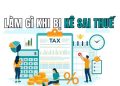 Cách báo cáo khi công ty kê khai thuế sai / chưa từng làm tại công ty đó 10