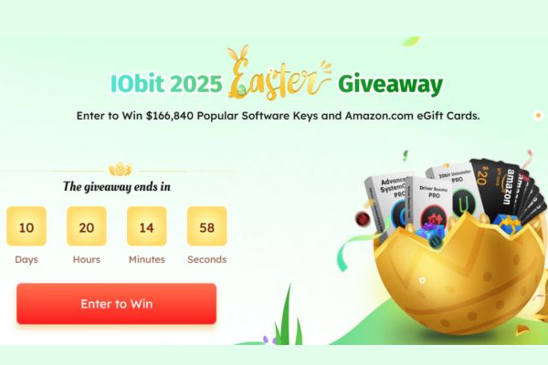 IOBIT Easter Egg Hunt 2025: beat eggs to receive 6 software copyrights $ 1000