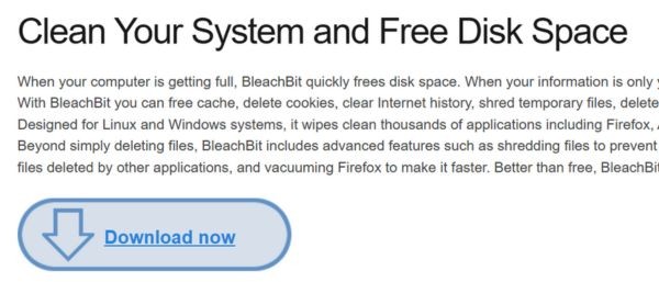 Tự động dọn dẹp máy tính dễ dàng với BleachBit 8 Tải và cài đặt BleachBit
