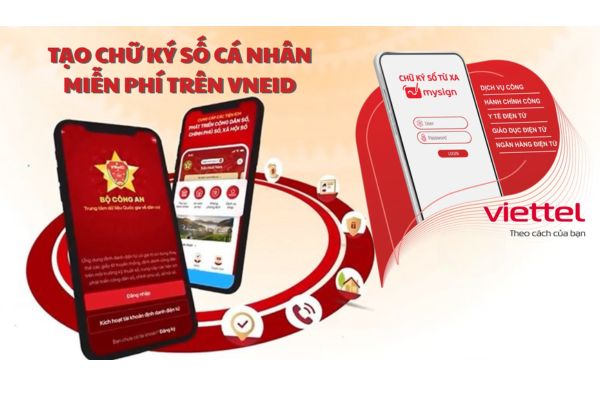 How to register mysign digital signature on Vneid for free