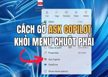 4 cách gỡ Ask Copilot khỏi menu chuột phải trên Windows 11 23