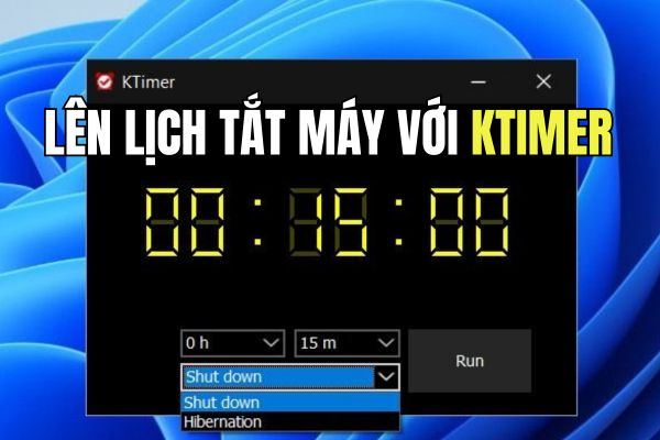 Ktimer: scheduled to turn off the phone, hibernate easily for busy people