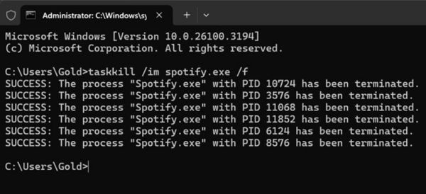Cách sửa lỗi The Spotify Application is Not Responding trên Windows 11 7 Các cách sửa lỗi The Spotify Application is Not Responding