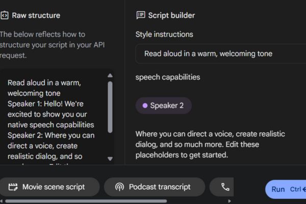 Hướng dẫn tạo Giọng nói từ text trên Google AI Studio 17 Nhấn nút Run